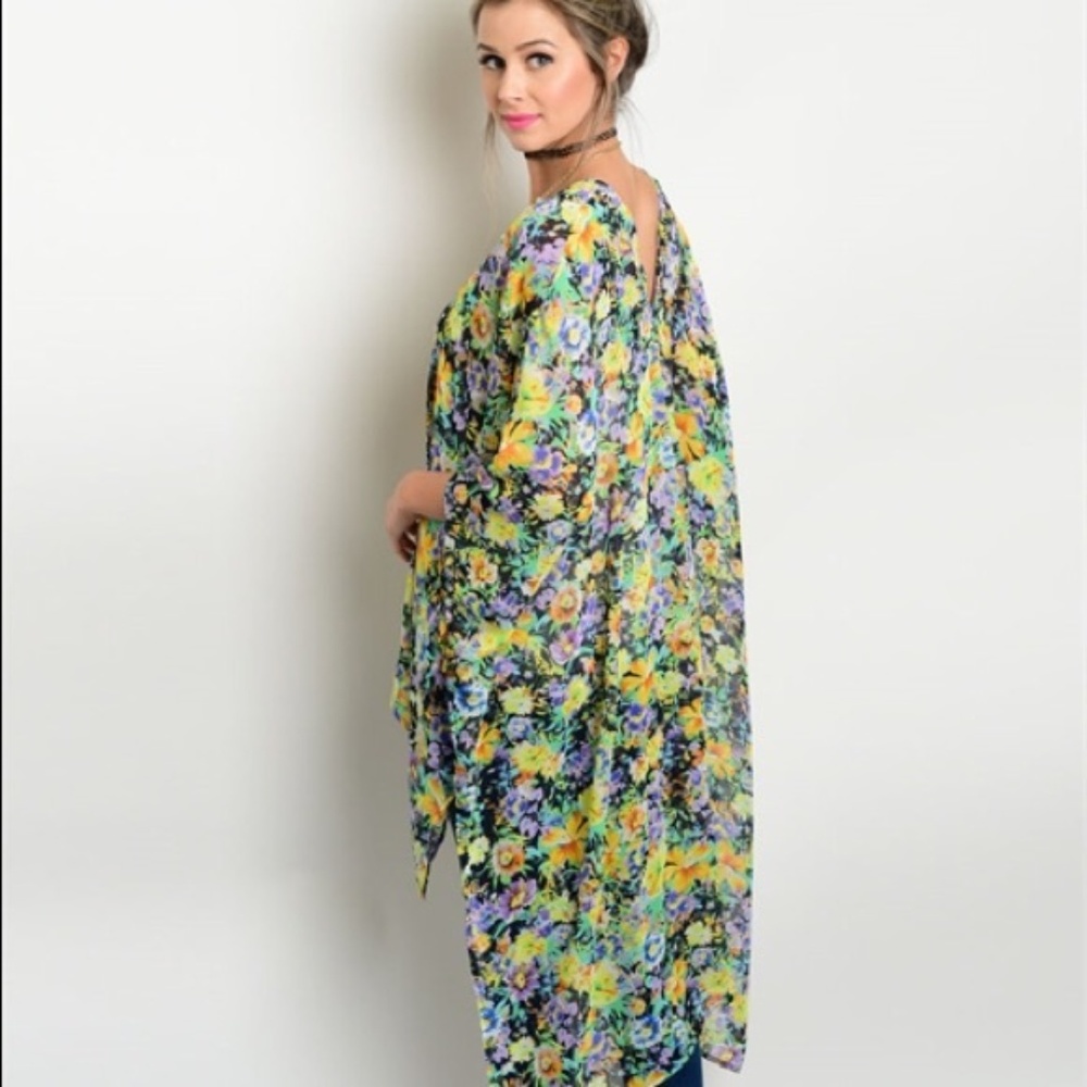 Floral Print Cover Up